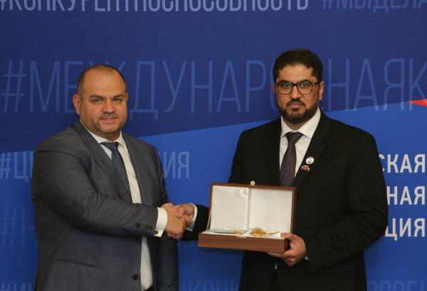 Посол ОАЭ в РФ Мухаммед Ахмед Аль-Джабер направил благодарственное письмо бизнес-послу «Деловой России» в ОАЭ Максиму Загорнову