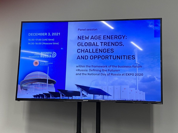 В рамках бизнес-форума на EXPO-2020 эксперты обсудили будущее энергетической отрасли на панельной сессии «Деловой России» и Ассоциации малой энергетики