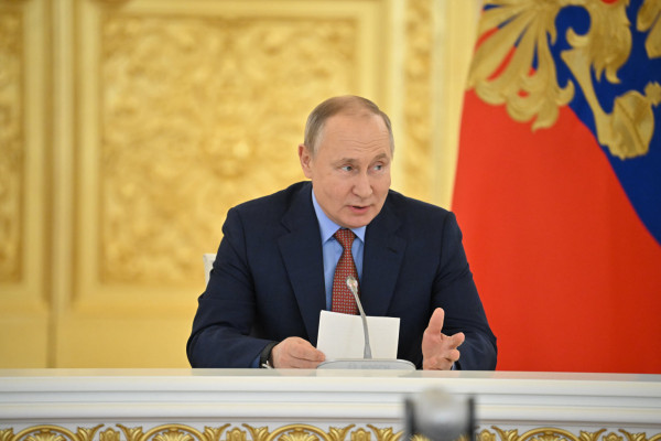 Президент России Владимир Путин принял участие в форуме «Деловой России»