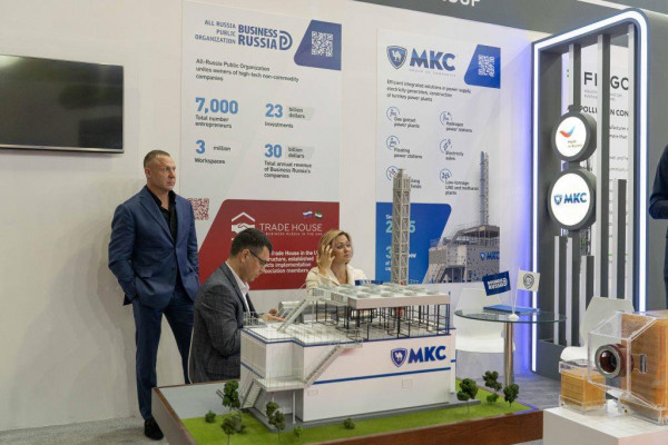 Делегация «Деловой России» принимает участие в Международной выставке WETEX в Дубае