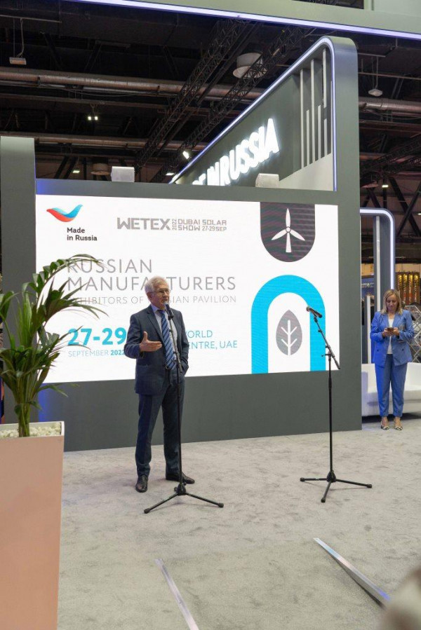Делегация «Деловой России» принимает участие в Международной выставке WETEX в Дубае