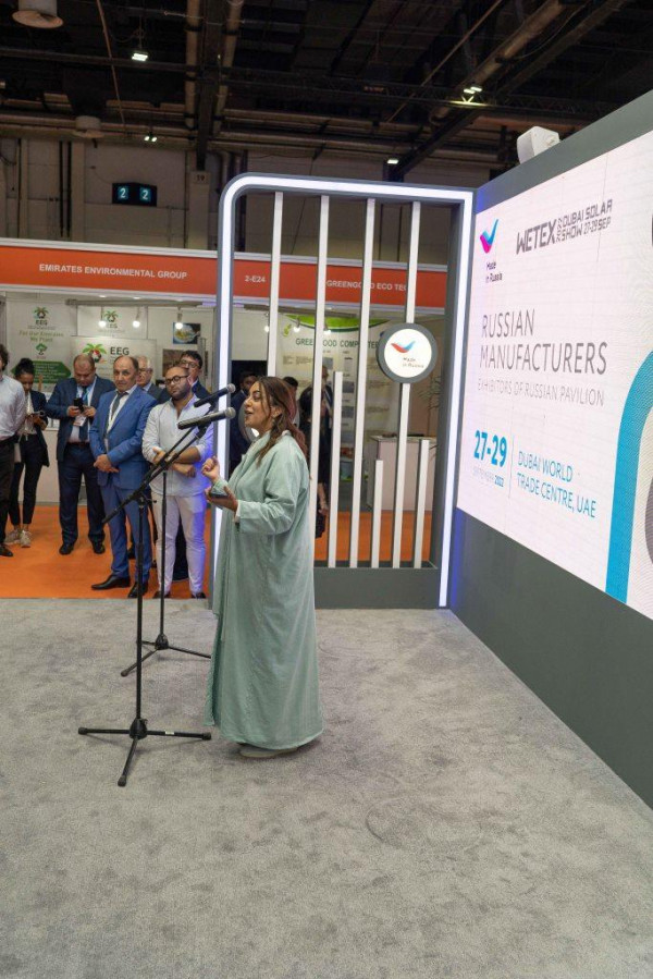 Делегация «Деловой России» принимает участие в Международной выставке WETEX в Дубае