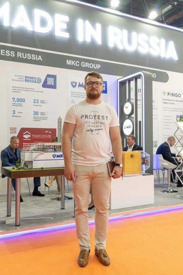 Делегация «Деловой России» принимает участие в Международной выставке WETEX в Дубае