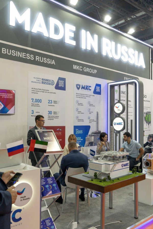 Делегация «Деловой России» принимает участие в Международной выставке WETEX в Дубае